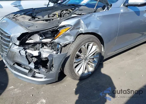 2017 Genesis G80 3.8 из США, поврежденный, VIN KMHGN4JE3HU198865